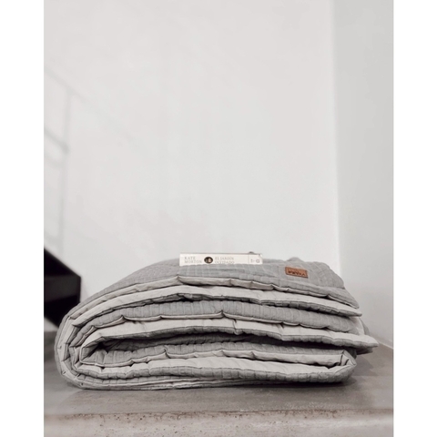 ACOLCHADO 4 ESTACIONES KING - GRIS