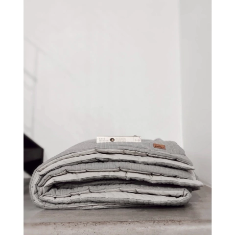 ACOLCHADO 4 ESTACIONES TWIN - GRIS