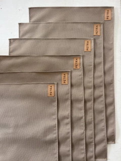 Pack individuales x 6 VISON - impermeables - tienda online