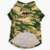 Roupinha Pet Camuflada Verde na internet