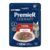 Ração Úmida Premier Gourmet Carne, Espinafre e Arroz Integral para Gatos Adultos 70g