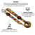 Peitoral com guia para cachorros Anymous Originale Puzzle - loja online