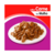 Sachê Whiskas Carne 85g - Ração Úmida para Gatos - Sabor Carne Irresistível - Help Rações e Pet Shop