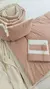 Set Cuna Funcional Rosa Viejo Reverso Crudo