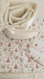 Set Cuna Funcional Bambi Coral Con Chichonera En Crudo en internet