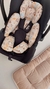 Set Viajero Oso Maiz Reverso Beige - Los Pachis