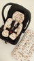 Set Viajero Arcoiris Flores Reverso Beige en internet