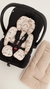Set Viajero Arcoiris Flores Reverso Beige - tienda online