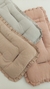 Colchón Cochecito Beige con volados - comprar online
