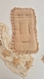 Colchón Cochecito Beige con volados - Los Pachis