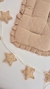 Colchón Cochecito Beige con volados - comprar online