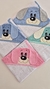 Toallón Capucha Bordada Perrito aqua - comprar online