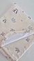 Manta Algodón Panda beige - comprar online