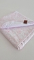 Manta Algodón Estampada Buho rosa - Los Pachis