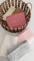 Manta Tejida De Lana Rosa bebé - comprar online