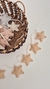 Guirnalda estrellas x 6 beige - Los Pachis