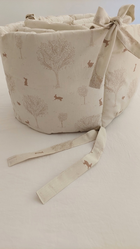 Chichonera Reversible de 3,6 mt Bunny Chocolate Reverso Crudo - comprar online