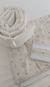 Set Cuna Funcional Bunny Gris Con Chichonera En Crudo en internet