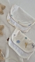Babitas Towel y Algodón Pack x 2 Safari - Blanco - Los Pachis