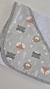Toallón Capucha Zorrito Gris - comprar online