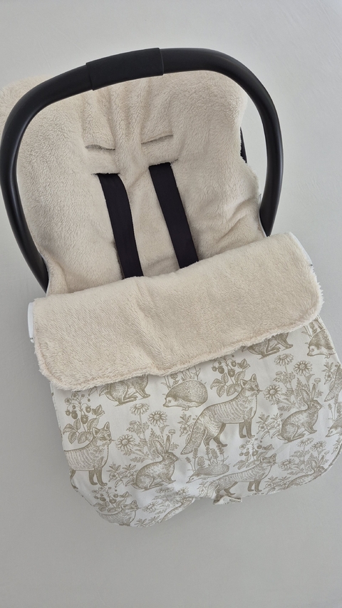 Porta Enfant Bosque Beige - comprar online