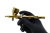 Imagem do AEROGRAFO DE GRAVIDADE DUPLA AÇÃO BICO 0.2MM / 9ML GOLD EDIÇÃO ESPECIAL.