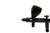 AEROGRAFO DE GRAVIDADE DUPLA AÇÃO BICO 0.3MM/ 9ML BLACK & GOLD. - comprar online