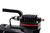 AEROGRAFO DE GRAVIDADE DUPLA AÇÃO BICO 0.3MM/ 9ML BLACK & GOLD+COMPRESSOR DE AR DIRETO+MANGUEIRA TRANÇADA 1.8M F1/4xF1/8 CO ENGATE RAPIDO. - comprar online