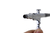 Aerografos De Gravidade Dupla Ação Bico 0.2mm / 0,5ml-Acabamento Preto.