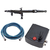Aerógrafo De Gravidade Dupla Açao Bico 0.2mm / 0,5ml + Compressor 12v + Mangueira 1/8" x 1/8" 1.8 Metros