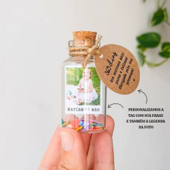 Potinho com Foto - Corações Coloridos - comprar online