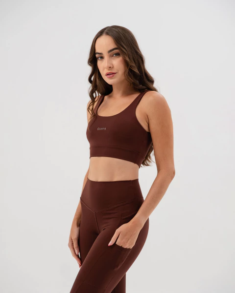 CONJUNTO CALÇA ÁUREA COURO - comprar online