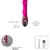 Vibrador Ponto G com Estimulador Clitoriano e Aquecimento