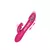 Vibrador Ponto G Vai e Vem com Estimulador Rabbit Roxo