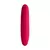 Vibrador Ponto G Recarregável na cor vermelha, com design elegante e liso.