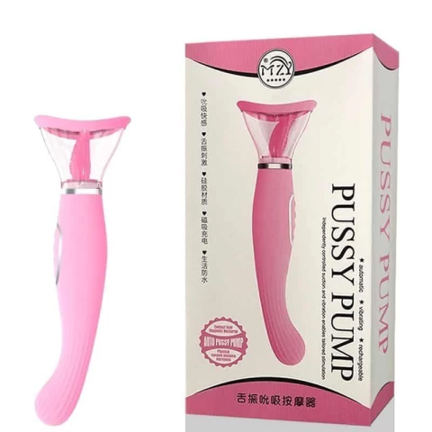 Pussy Pump - Vibrador E Bomba Vaginal