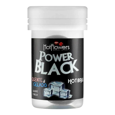 Bolinha Hot Ball Power Black Ice Hot Flowers
