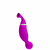 Estimulador de clitóris em formato ergonômico, na cor rosa, com função de sucção e vibração.