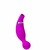 Estimulador de clitóris com sucção e vibração na cor rosa, com design ergonômico e texturizado.