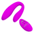 Vibrador de Casal Pretty Love com controle remoto