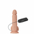 Pênis Realístico Cyber c/ Ventosa e Vibro 21,8x4,6cm Baile