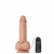 Pênis Realístico Cyber c/ Ventosa e Vibro 21,8x4,6cm Baile - H2O Saúde Íntima