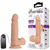 Pênis Realístico Cyber c/ Ventosa e Vibro 21,8x4,6cm Baile