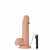 Pênis Realístico Cyber c/ Ventosa e Vibro 20,6x4,4cm Baile - H2O Saúde Íntima