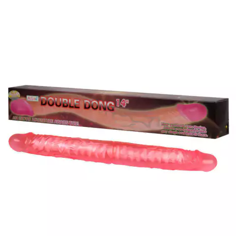 Pênis com Ponta Dupla c/ Vertebra 36x4,3cm Baile