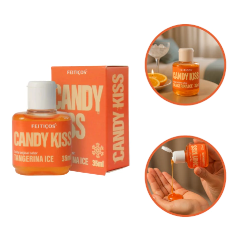 Gel Beijavel Candy Kiss Tangerina Ice 35Ml - comprar online