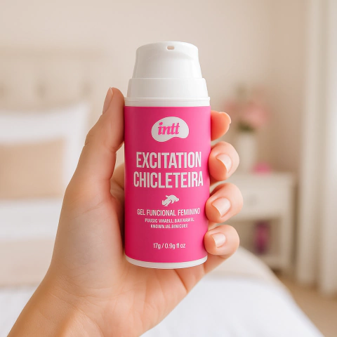 Excitation Chicleteira - Gel Feminino Facilitador de Orgasmo - comprar online