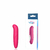 Vibrador Ponto G recarregável na cor rosa, com design anatômico, acompanhado de sua embalagem.