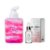 Frasco de gel aromatizante Blow Girl de 320ml e sérum íntimo La Femme de 30ml, ambos com destaque para a fragrância de morango e ingredientes como ácido hialurônico.