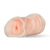 Masturbador em formato de vagina com lábios pequenos, apresentando detalhes realistas em silicone.